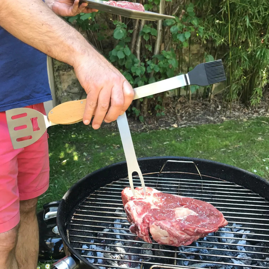 La Chaise Longue Pique-nique & Barbecue-ACCESSOIRE BBQ 5 EN 1