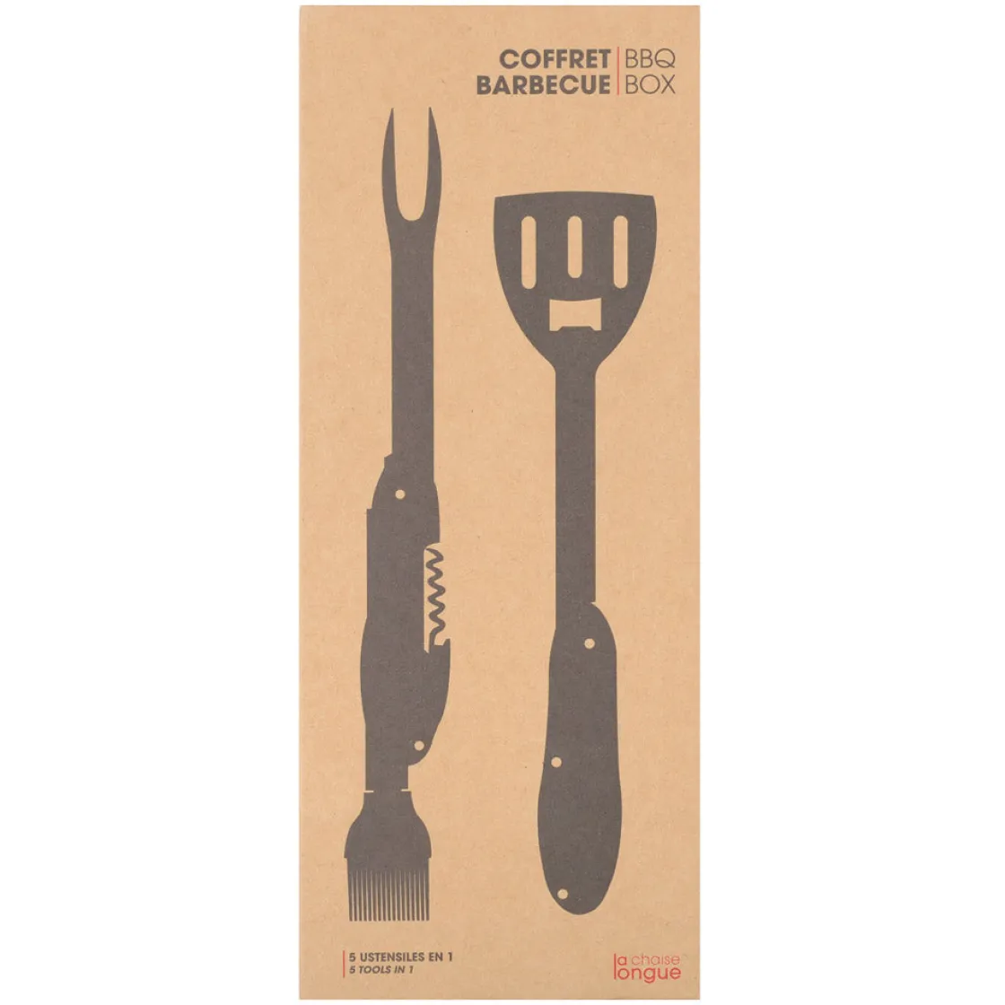 La Chaise Longue Pique-nique & Barbecue-ACCESSOIRE BBQ 5 EN 1