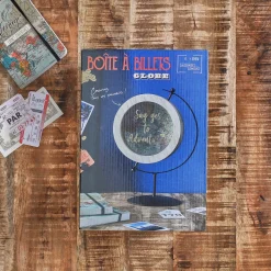 La Chaise Longue Déco-BOITE A BILLETS GLOBE