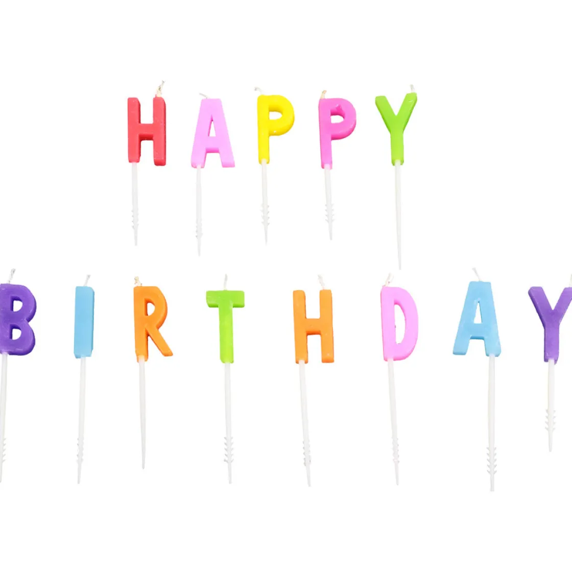 La Chaise Longue Célébration-BOUGIES HAPPY BIRTHDAY