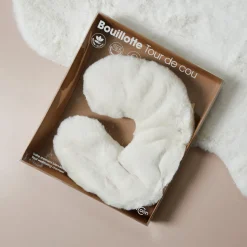 La Chaise Longue Cocoon-BOUILLOTTE TOUR DE COU FOURRURE