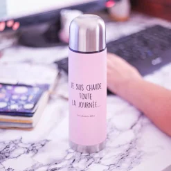 La Chaise Longue Thé & Café-BOUTEILLE DE TRANSPORT ROSE 450 ML