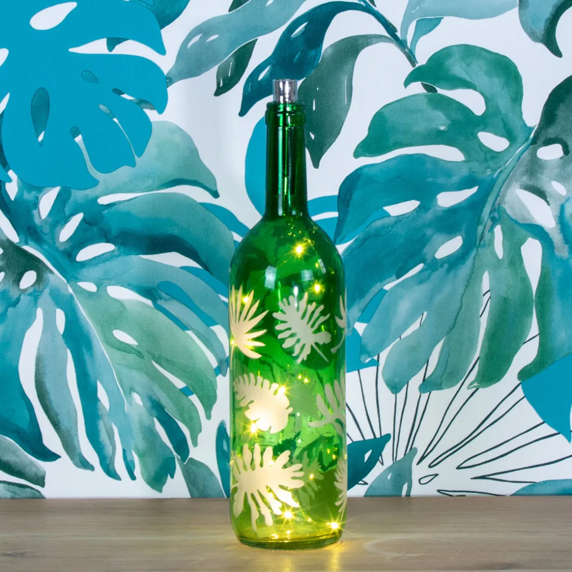 La Chaise Longue Déco Lumineuse|Déco-BOUTEILLE LED LEAFY