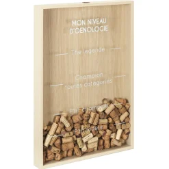 La Chaise Longue Vin & Champagne-CADRE COLLECTIONNEUR DE BOUCHONS XXL