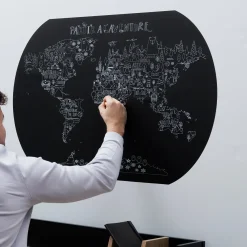 La Chaise Longue Loisirs & Entretien-CARTE A COLORIER A LA CRAIE