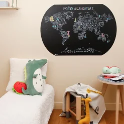 La Chaise Longue Loisirs & Entretien-CARTE A COLORIER A LA CRAIE