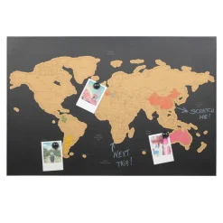 La Chaise Longue Loisirs & Entretien-CARTE MAGNETIQUE A GRATTER NOIRE