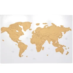 La Chaise Longue Loisirs & Entretien-CARTE MAGNETIQUE A GRATTER BLANCHE