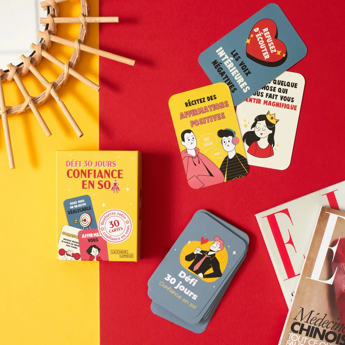 La Chaise Longue Jeux-CARTES CHALLENGE CONFIANCE EN SOI