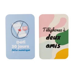 La Chaise Longue Jeux-CARTES CHALLENGE DIGITAL DETOX