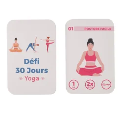 La Chaise Longue Jeux-CARTES CHALLENGE YOGA
