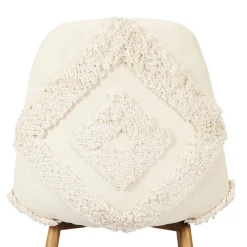 La Chaise Longue Mobilier-CHAISE FARO PIEDS METAL IMITATION BOIS - Lot de 4