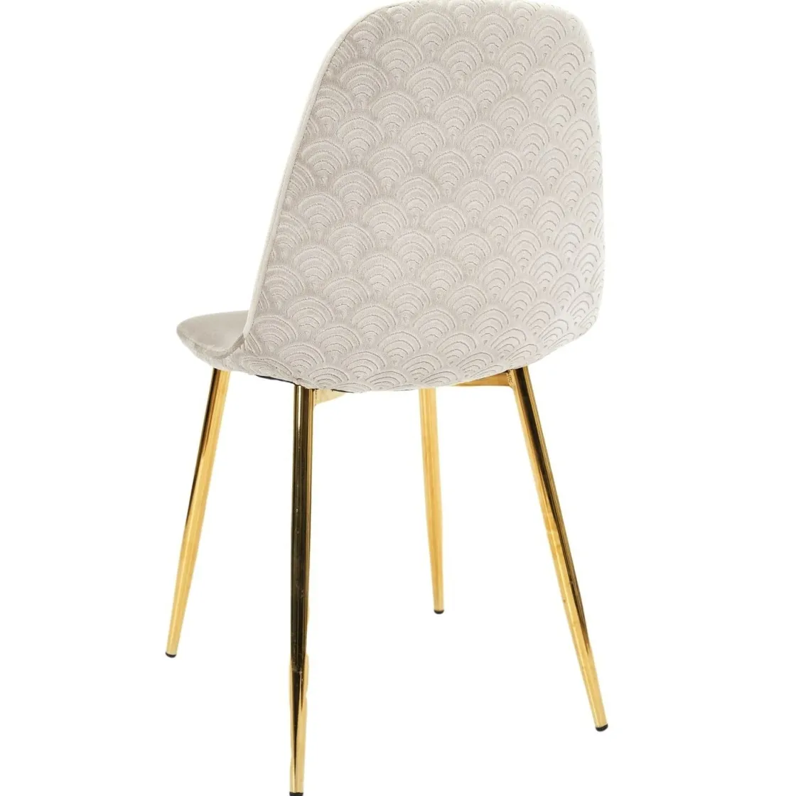 La Chaise Longue Mobilier-CHAISE PIEDS DORE - Lot de 4