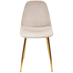 La Chaise Longue Mobilier-CHAISE PIEDS DORE - Lot de 4