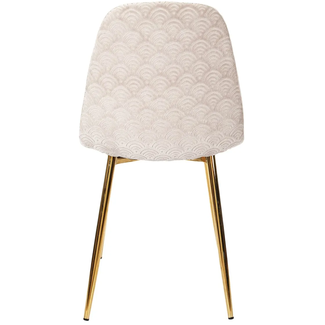 La Chaise Longue Mobilier-CHAISE PIEDS DORE - Lot de 4