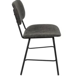 La Chaise Longue Mobilier-CHAISE TAYLOR GRIS - Lot de 2