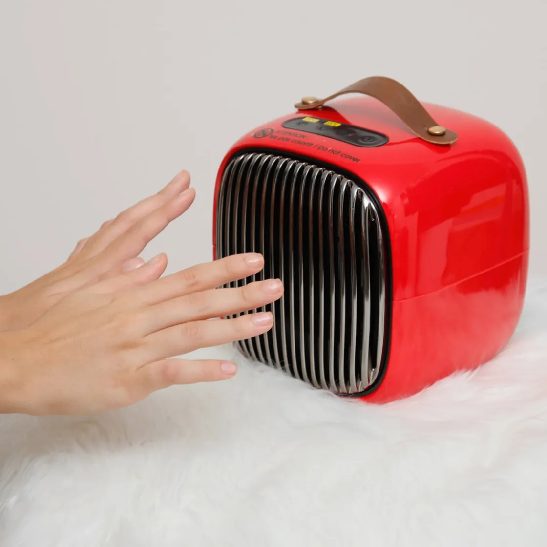 La Chaise Longue Cocoon-CHAUFFAGE VENTILATEUR ROUGE