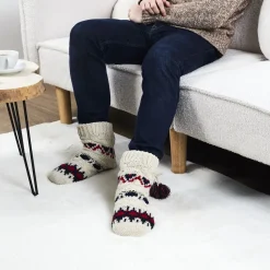 La Chaise Longue Cocoon-CHAUSSETTES JACQUARD FOREST FOLL