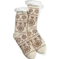 La Chaise Longue Cocoon-CHAUSSETTES JACQUARD HYGGE