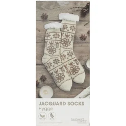 La Chaise Longue Cocoon-CHAUSSETTES JACQUARD HYGGE