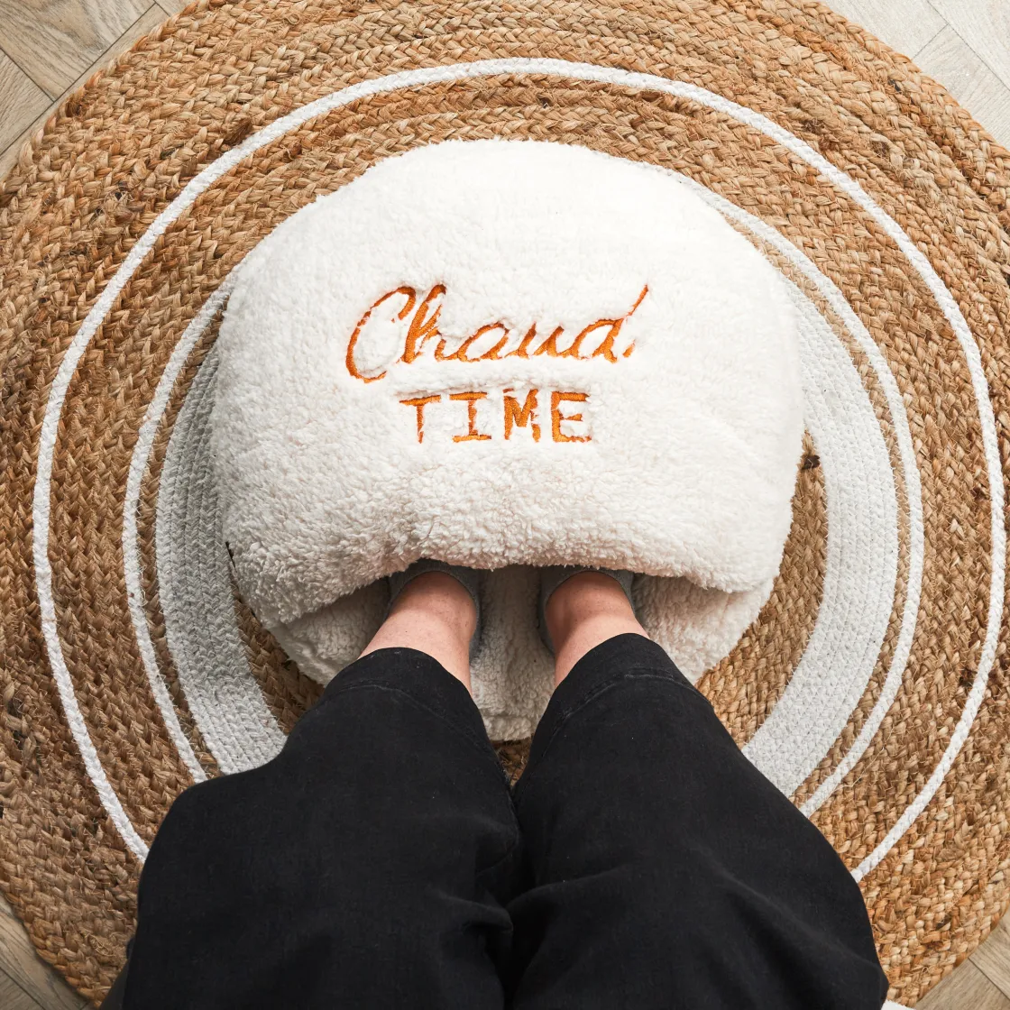 La Chaise Longue Cocoon-CHAUSSON CHAUFFANT CHAUD TIME