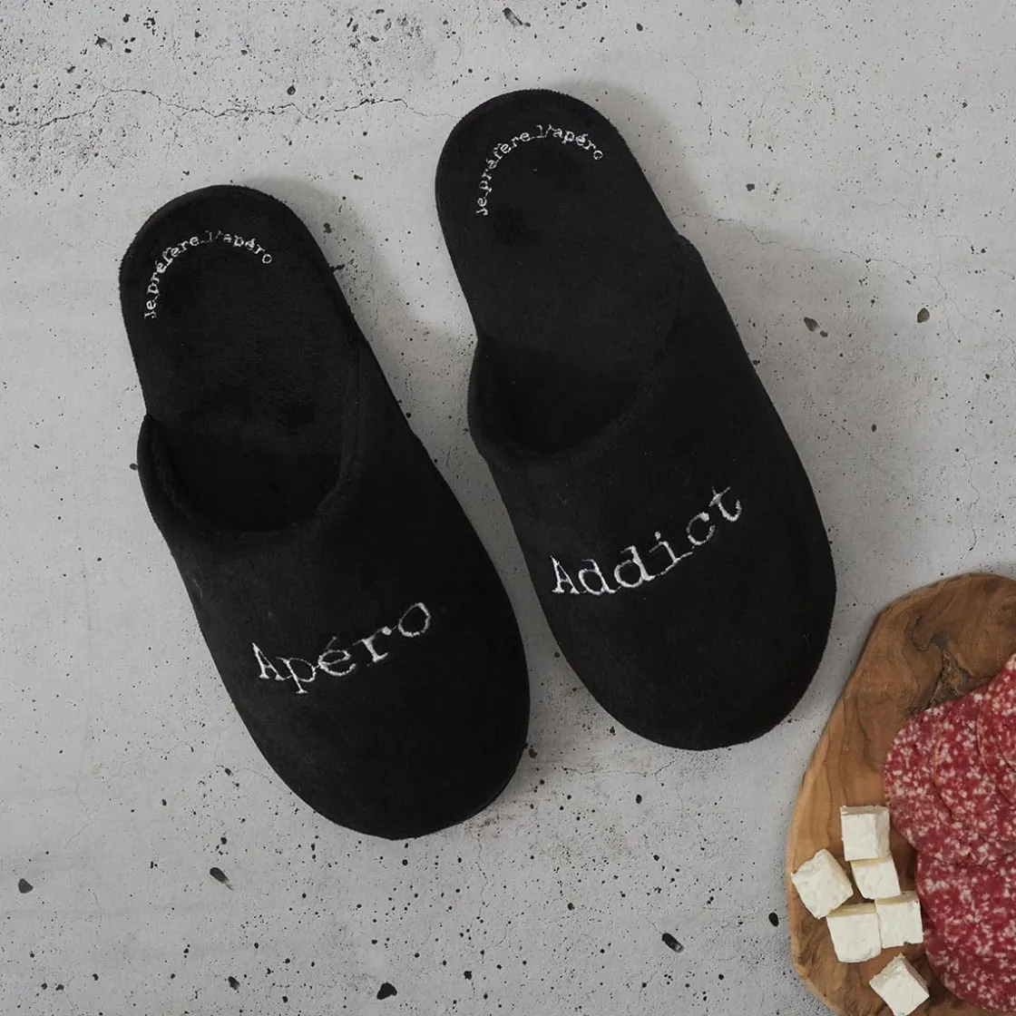 La Chaise Longue Cocoon-CHAUSSONS APERO ADDICT TAILLE 42