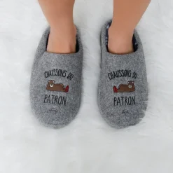 La Chaise Longue Cocoon-CHAUSSONS DU PATRON TAILLE 42/43
