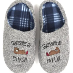 La Chaise Longue Cocoon-CHAUSSONS DU PATRON TAILLE 42/43