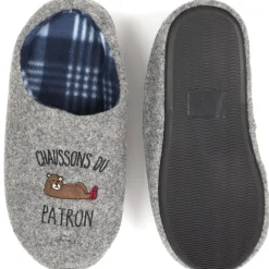 La Chaise Longue Cocoon-CHAUSSONS DU PATRON TAILLE 42/43