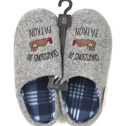 La Chaise Longue Cocoon-CHAUSSONS DU PATRON TAILLE 42/43