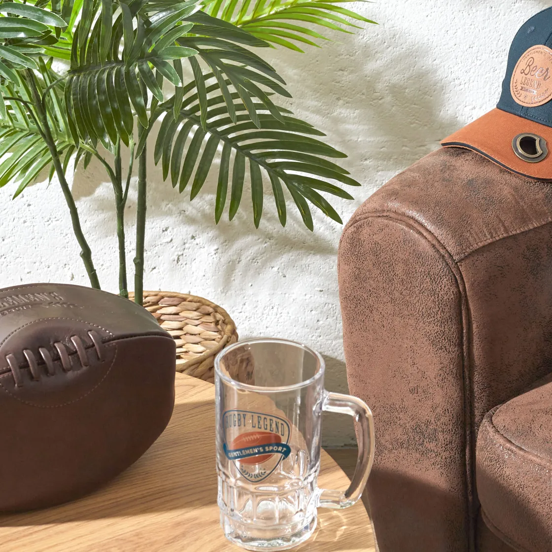 La Chaise Longue Pique-nique & Barbecue-CHOPE A BIERE RUGBY