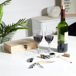 La Chaise Longue Vin & Champagne-COFFRET 5 ACCESSOIRES VIN MEILLEUR PAPA