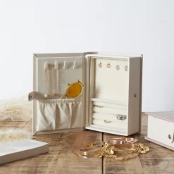 La Chaise Longue Déco-COFFRET A BIJOUX LIVRE IVOIRE