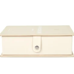 La Chaise Longue Déco-COFFRET A BIJOUX LIVRE IVOIRE