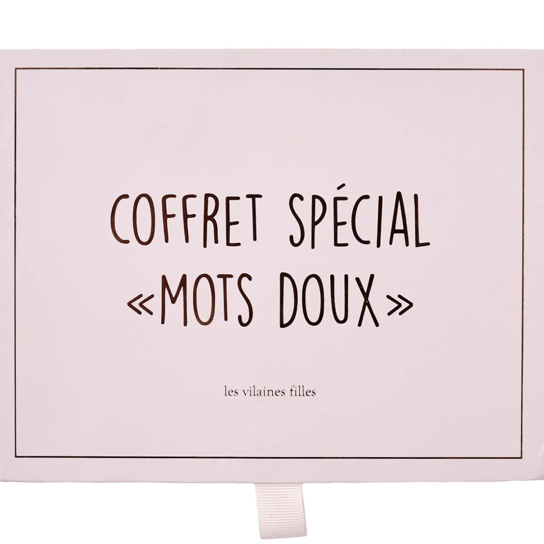 La Chaise Longue Senteurs-COFFRET BOUGIE MOTS DOUX