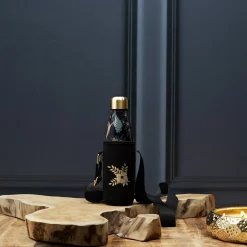 La Chaise Longue Thé & Café-COFFRET BOUTEILLE ISOTHERME TIGRE AVEC POCHETTE