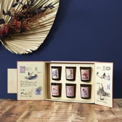 La Chaise Longue Senteurs-COFFRET DE 6 BOUGIES SENTEURS DU MONDE