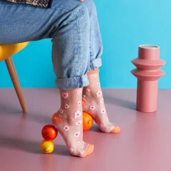 La Chaise Longue Mode-COFFRET DE 3 PAIRES DE CHAUSSETTES FLOWER POWER