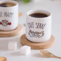 La Chaise Longue Thé & Café-COFFRET DE 4 TASSES A CAFE