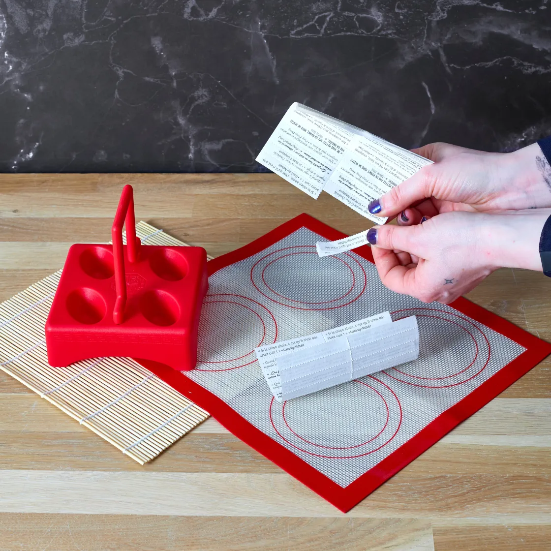 La Chaise Longue Sur Le Pouce|Accessoires-COFFRET FORTUNE COOKIES