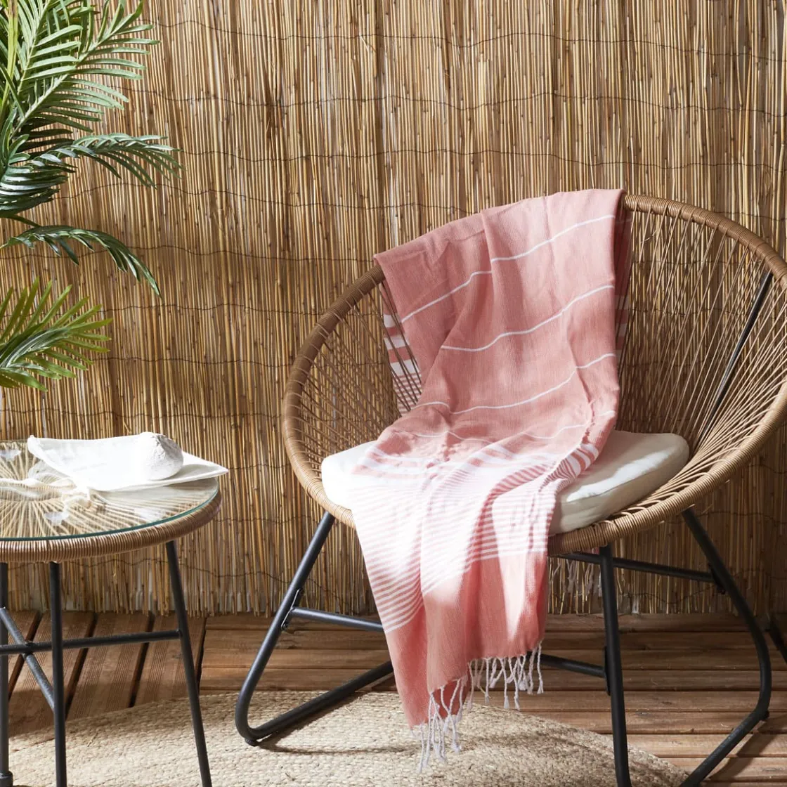 La Chaise Longue Massage & Relaxation|Beauté & Soin-COFFRET FOUTA BALI ORANGE