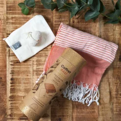 La Chaise Longue Beauté & Soin-COFFRET FOUTA BALI ROSE