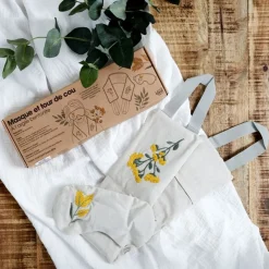 La Chaise Longue Massage & Relaxation-COFFRET MASQUE ET TOUR DE COU A L ARGILE