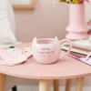 La Chaise Longue Thé & Café-COFFRET MUG ET CHAUSSETTE CHAT