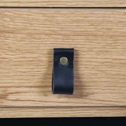 La Chaise Longue Mobilier-CONSOLE BOIS ET METAL ABBOTT