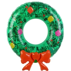 La Chaise Longue Célébration-COURONNE DE NOEL GONFLABLE