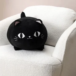 La Chaise Longue Cocoon-COUSSIN CHAT NOIR