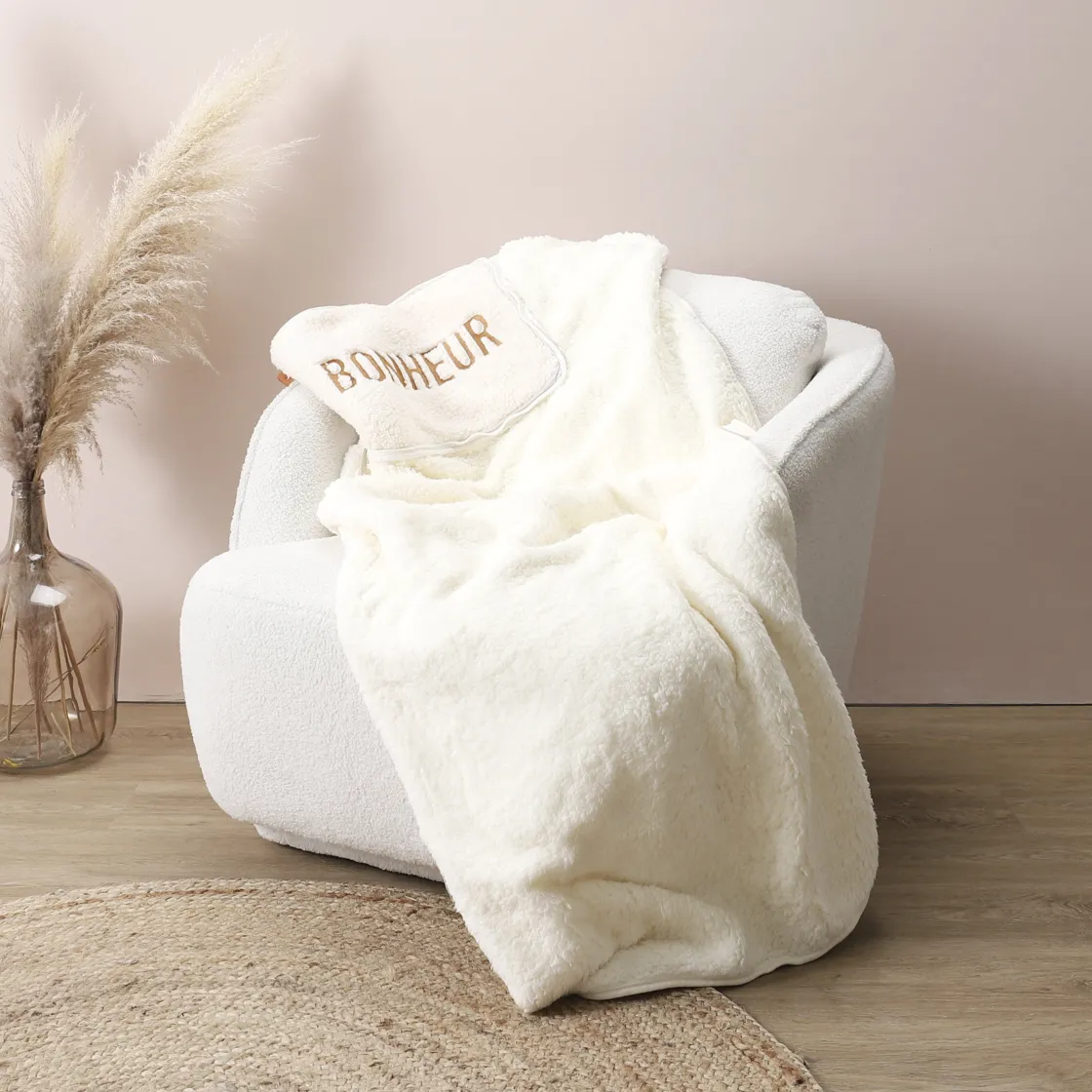 La Chaise Longue Cocoon-COUSSIN PLAID CALIN