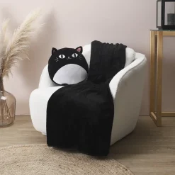 La Chaise Longue Cocoon-COUSSIN PLAID CHAT