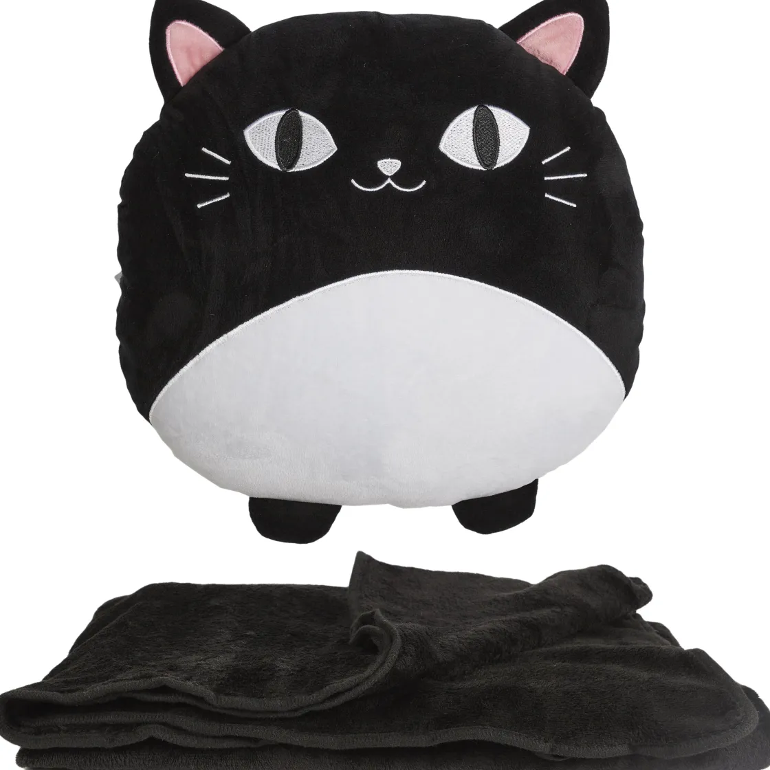 La Chaise Longue Cocoon-COUSSIN PLAID CHAT